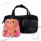 Plushie Dreadfuls - Orange Autism Rabbit Plush Keychain Accessory Keychain