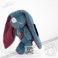 Load image into Gallery viewer, Plushie Dreadfuls - Ouchie Rabbit Plush Stuffed Animal Plush
