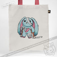 Load image into Gallery viewer, Plushie Dreadfuls - Ouchie Rabbit Plush Stuffed Animal Plush
