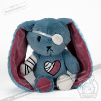 Load image into Gallery viewer, Plushie Dreadfuls - Ouchie Rabbit Plush Stuffed Animal Plush
