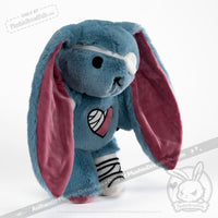 Load image into Gallery viewer, Plushie Dreadfuls - Ouchie Rabbit Plush Stuffed Animal Plush
