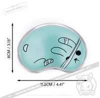 Load image into Gallery viewer, Plushie Dreadfuls - Ouchie Wrist Rest mouse pad
