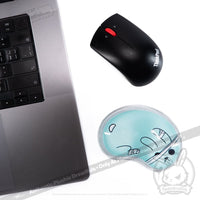 Load image into Gallery viewer, Plushie Dreadfuls - Ouchie Wrist Rest mouse pad
