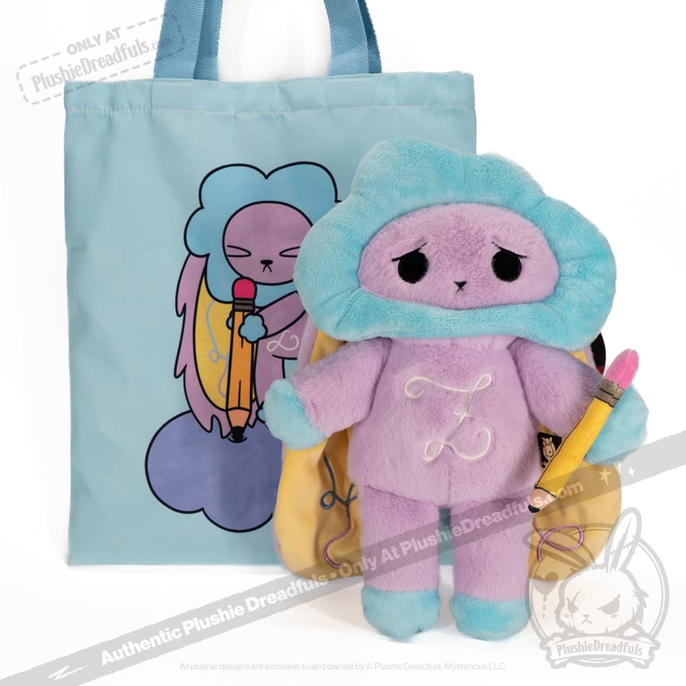 Plushie Dreadfuls - Overthinking Bunny Plush Stuffed Animal Toy