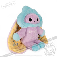 Load image into Gallery viewer, Plushie Dreadfuls - Overthinking Bunny Plush Stuffed Animal Toy
