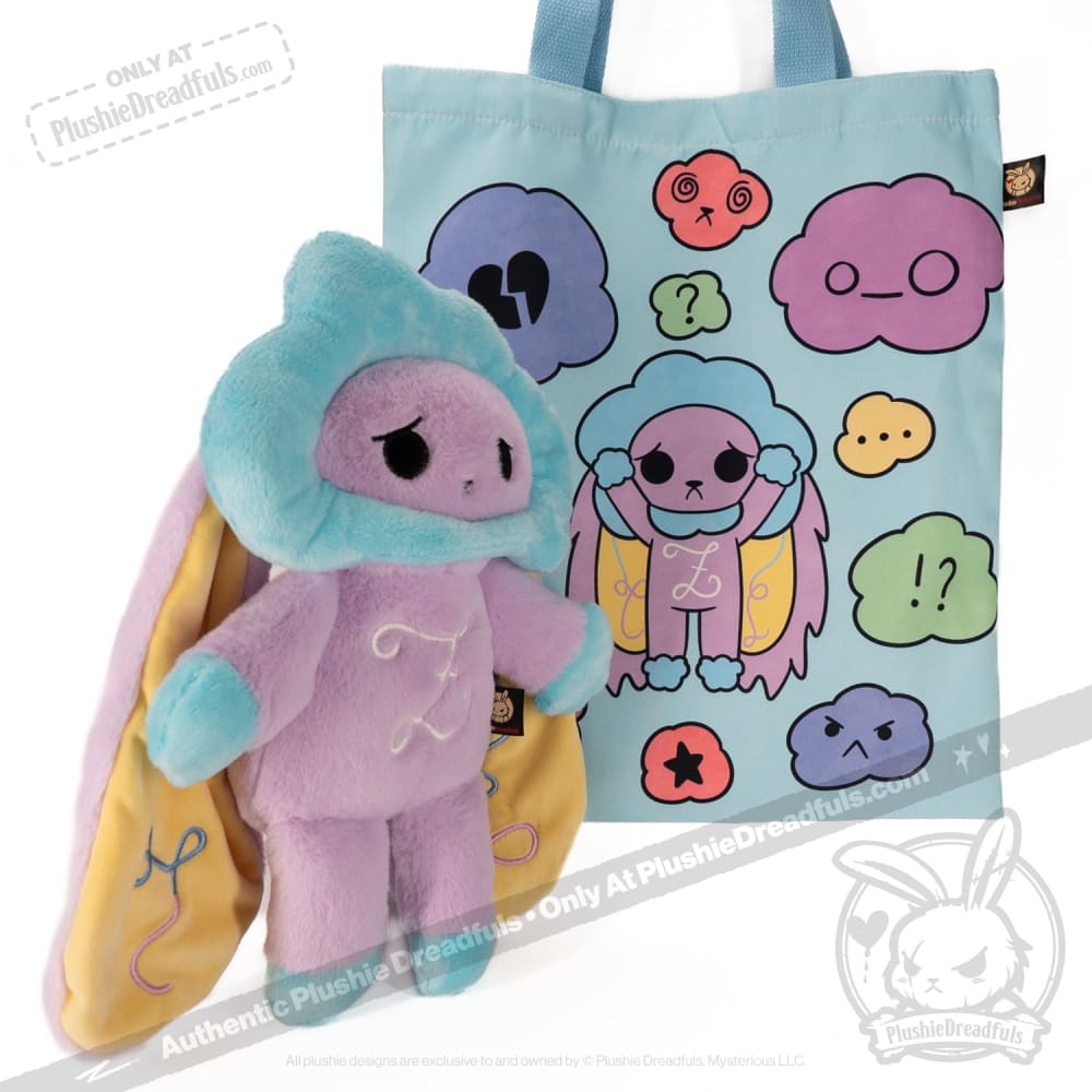 Plushie Dreadfuls - Overthinking Bunny Plush Stuffed Animal Toy