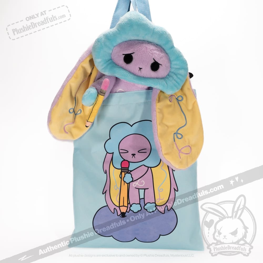 Plushie Dreadfuls - Overthinking Bunny Plush Stuffed Animal Toy