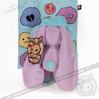 Load image into Gallery viewer, Plushie Dreadfuls - Overthinking Bunny Plush Stuffed Animal Toy
