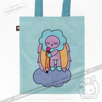 Load image into Gallery viewer, Plushie Dreadfuls - Overthinking Bunny Plush Stuffed Animal Toy
