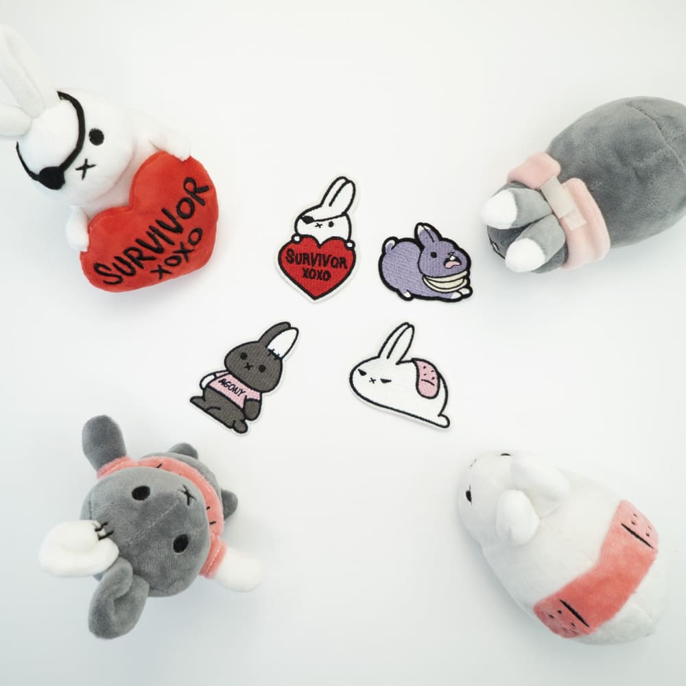 Plushie Dreadfuls - Pain in the Buns Set - Mysterious