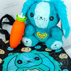 Plushie Dreadfuls - PCOS Rabbit - Plush Stuffed Animal - Mysterious