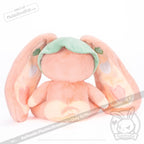 Plushie Dreadfuls -  Peach Rabbit - Plush Stuffed Animal - Mysterious