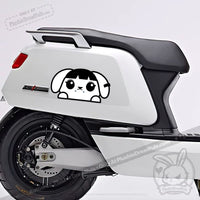 Load image into Gallery viewer, Plushie Dreadfuls - Peeking Car Decal Set Sticker
