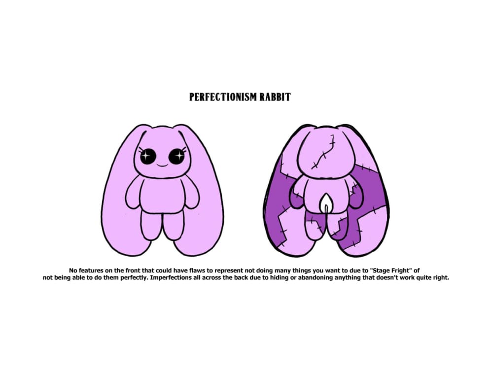 Plushie Dreadfuls - Perfectionism Plush Stuffed Animal Toy