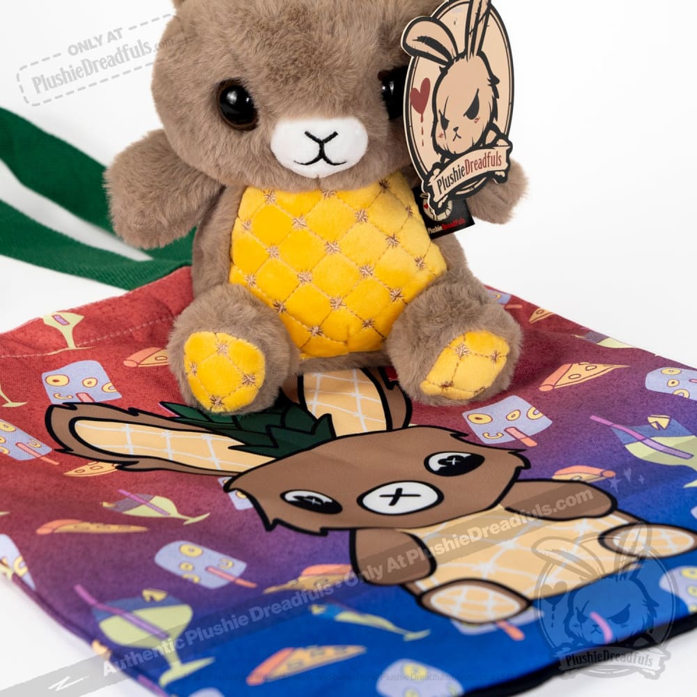 Plushie Dreadfuls -  Pineapple Rabbit - Plush Stuffed Animal - Mysterious