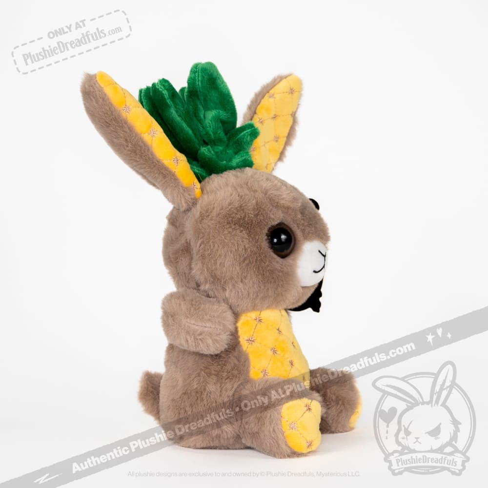 Plushie Dreadfuls -  Pineapple Rabbit - Plush Stuffed Animal - Mysterious