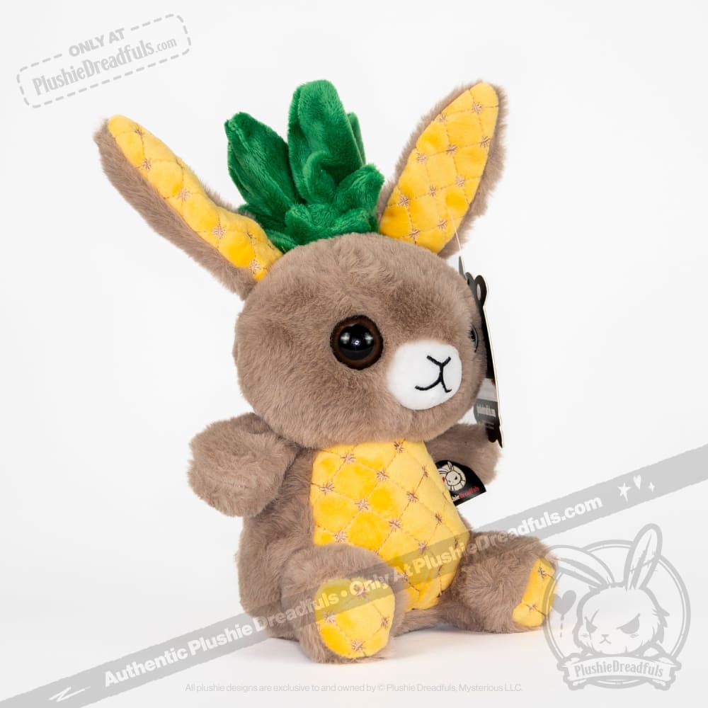 Plushie Dreadfuls -  Pineapple Rabbit - Plush Stuffed Animal - Mysterious