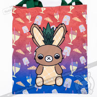 Load image into Gallery viewer, Plushie Dreadfuls -  Pineapple Rabbit - Plush Stuffed Animal - Mysterious
