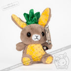 Plushie Dreadfuls -  Pineapple Rabbit - Plush Stuffed Animal - Mysterious