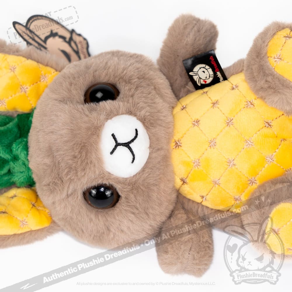 Plushie Dreadfuls -  Pineapple Rabbit - Plush Stuffed Animal - Mysterious