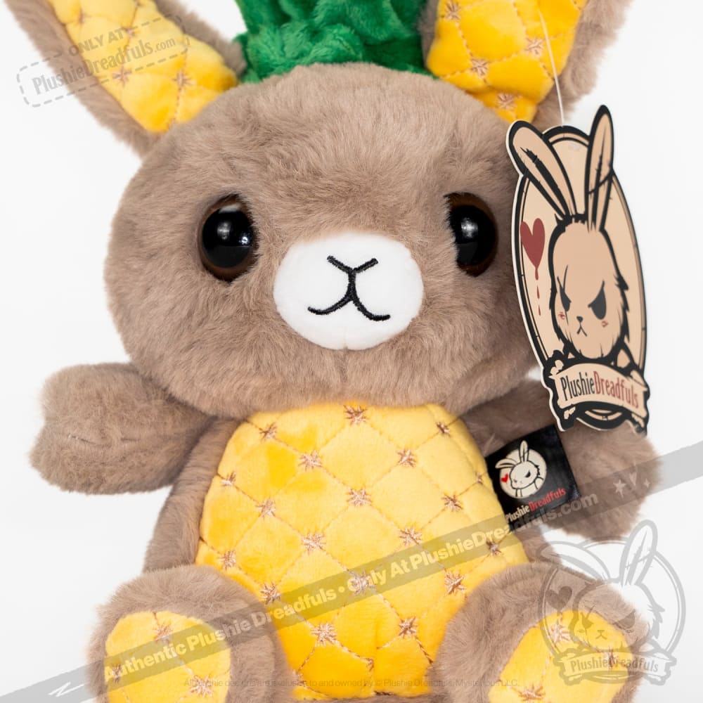 Plushie Dreadfuls -  Pineapple Rabbit - Plush Stuffed Animal - Mysterious