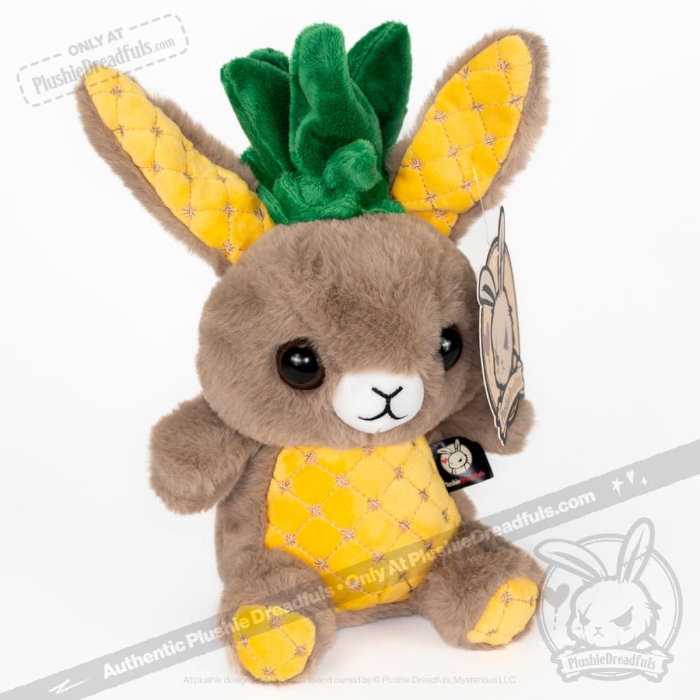 Plushie Dreadfuls -  Pineapple Rabbit - Plush Stuffed Animal - Mysterious