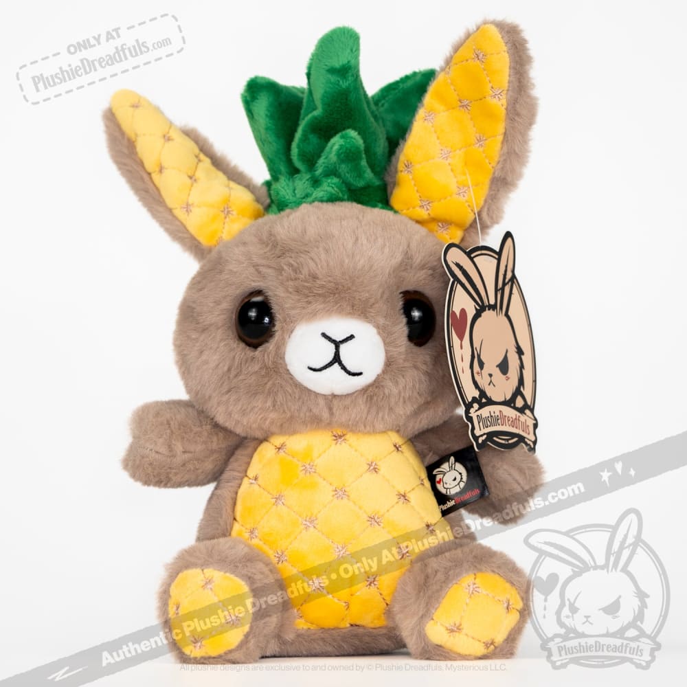 Plushie Dreadfuls -  Pineapple Rabbit - Plush Stuffed Animal - Mysterious