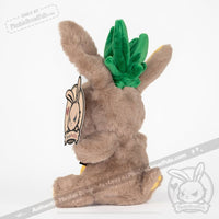 Load image into Gallery viewer, Plushie Dreadfuls -  Pineapple Rabbit - Plush Stuffed Animal - Mysterious
