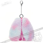 Plushie Dreadfuls - Pink Anxiety Rabbit Plush Keychain Accessory Keychain