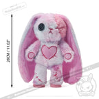 Plushie Dreadfuls Pink Ice Love Rabbit Plush Stuffed Animal toy