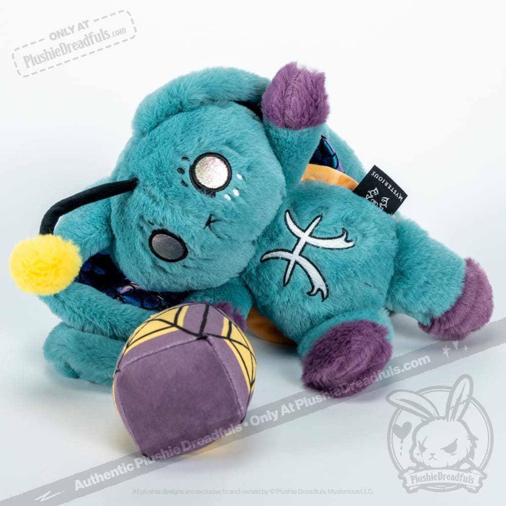 Plushie Dreadfuls - Pisces Rabbit - Plush Stuffed Rabbit - Mysterious
