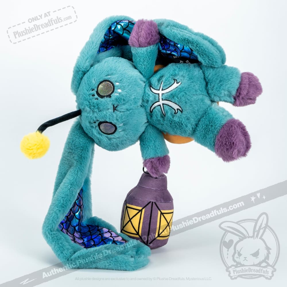 Plushie Dreadfuls - Pisces Rabbit - Plush Stuffed Rabbit - Mysterious
