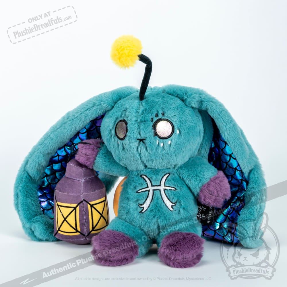 Plushie Dreadfuls - Pisces Rabbit - Plush Stuffed Rabbit - Mysterious