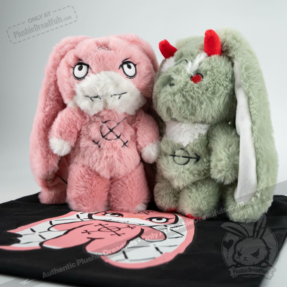 Plushie Dreadfuls - Plague and War Set (Four Bunsmen of the Bunpocalypse) - Mysterious