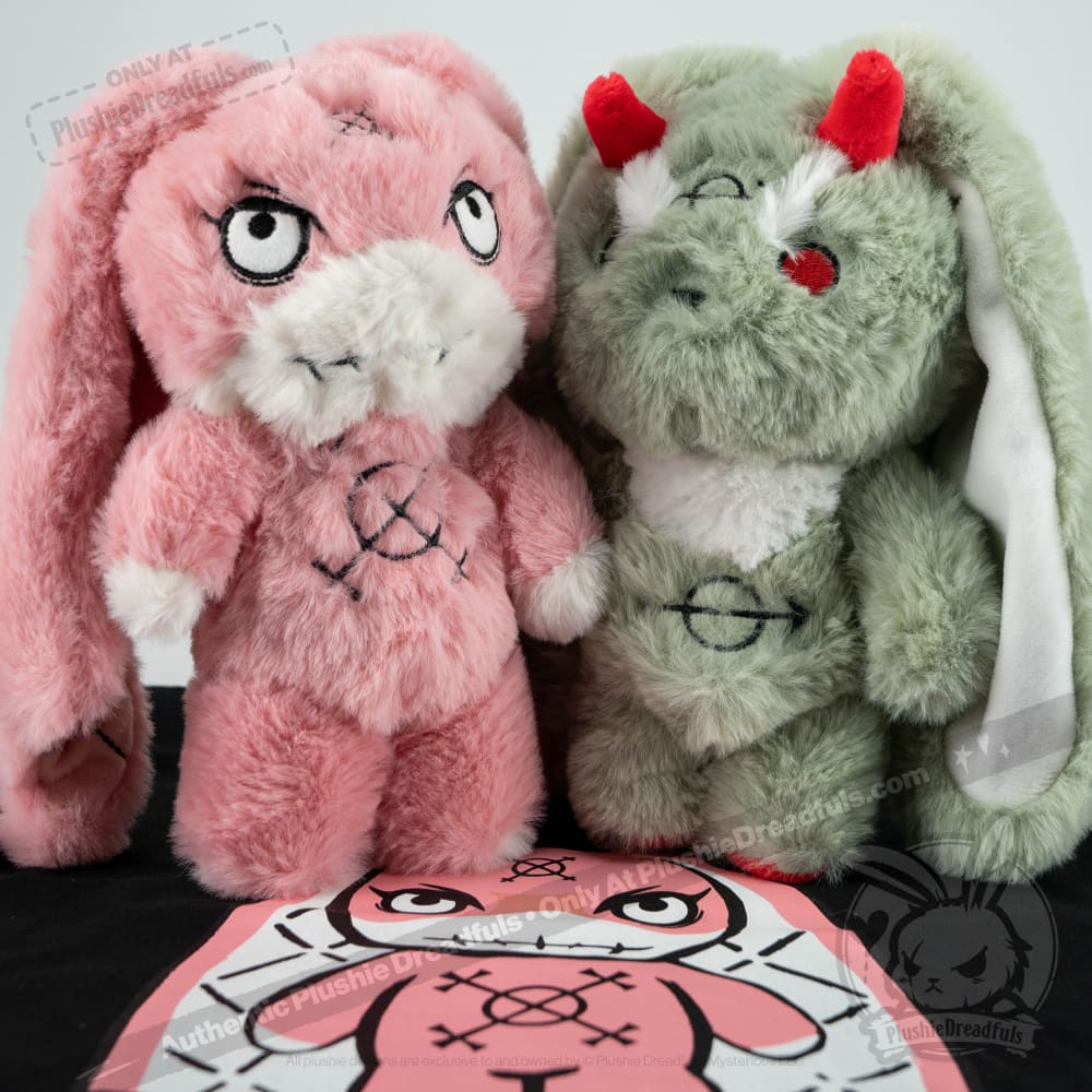 Plushie Dreadfuls - Plague and War Set (Four Bunsmen of the Bunpocalypse) - Mysterious