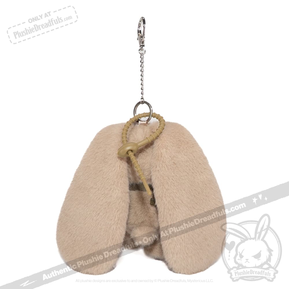 Plushie Dreadfuls - Plaid Love Rabbit Plush Keychain Accessory - Mysterious