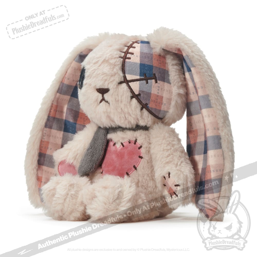 Plushie Dreadfuls - Plaid Love Rabbit - Plush Stuffed Animal toy