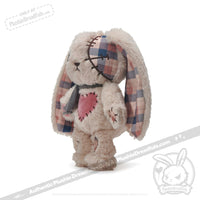 Load image into Gallery viewer, Plushie Dreadfuls - Plaid Love Rabbit - Plush Stuffed Animal toy
