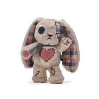 Load image into Gallery viewer, Plushie Dreadfuls - Plaid Love Rabbit - Plush Stuffed Animal toy
