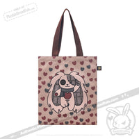 Load image into Gallery viewer, Plushie Dreadfuls - Plaid Love Rabbit - Plush Stuffed Animal toy
