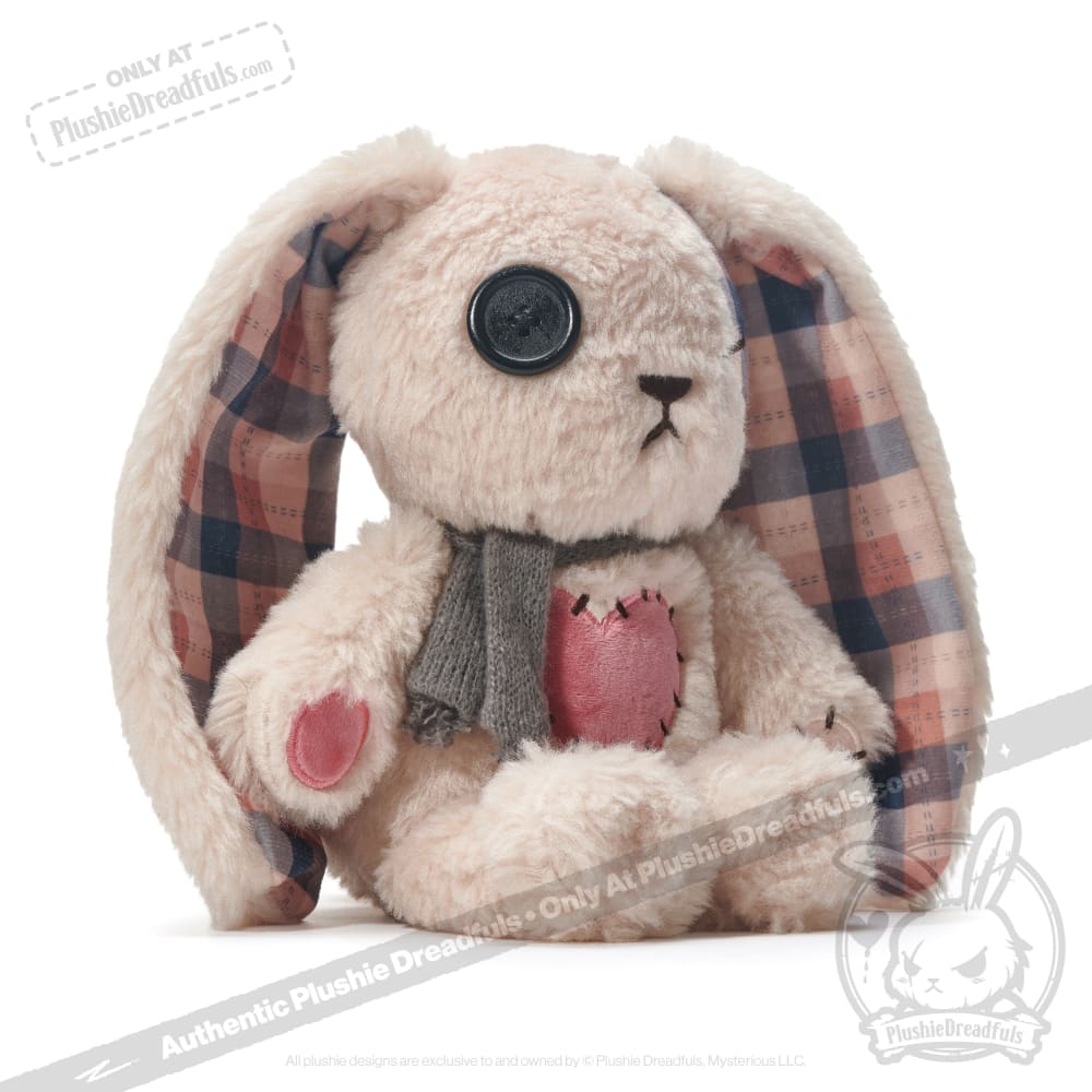 Plushie Dreadfuls - Plaid Love Rabbit - Plush Stuffed Animal toy