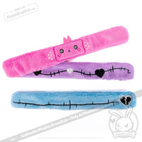Load image into Gallery viewer, Plushie Dreadfuls - Plush Slap Bracelet Set Of 3
