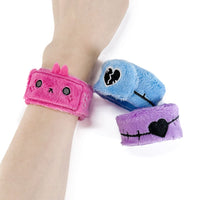 Load image into Gallery viewer, Plushie Dreadfuls - Plush Slap Bracelet Set Of 3
