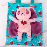 Load image into Gallery viewer, Plushie Dreadfuls - POTS Rabbit - Plush Stuffed Animal - Mysterious
