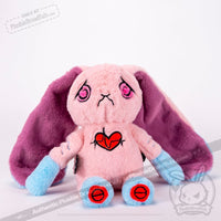Load image into Gallery viewer, Plushie Dreadfuls - POTS Rabbit - Plush Stuffed Animal - Mysterious
