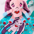 Plushie Dreadfuls - POTS Rabbit - Plush Stuffed Animal - Mysterious