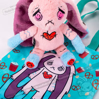 Load image into Gallery viewer, Plushie Dreadfuls - POTS Rabbit - Plush Stuffed Animal - Mysterious
