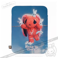 Load image into Gallery viewer, Plushie Dreadfuls Printed Laptop Tablet Sleeve Anxiety - Hang In There Ipad Case
