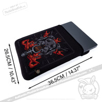 Load image into Gallery viewer, Plushie Dreadfuls Printed Laptop Tablet Sleeve Ipad Case
