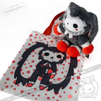 Plushie Dreadfuls - Psoriasis Rabbit Plush Stuffed Animal Plush